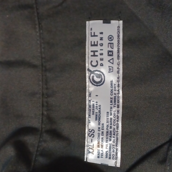 Chef Designs Men's RK Spun Poly Long Cook Shirt - Picture 5 of 8